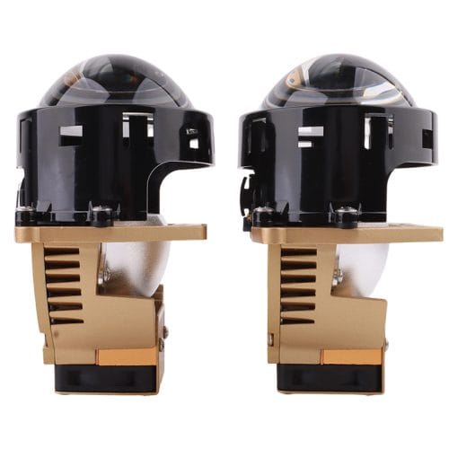 Prilight PL3-TRI40 Lente de proyector enrollable de 3,0 pulgadas, 95 W, 10 000 lm, faro LED para coche