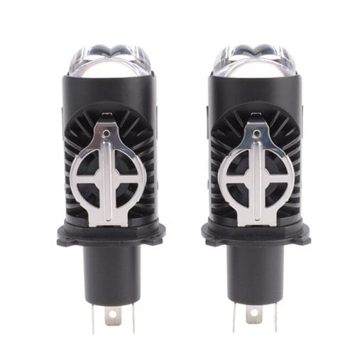 Prilight P17S Miniproyector de triple lente láser, 120 W, 14 000 lm, LED, para faros delanteros