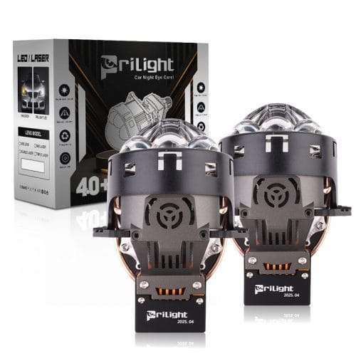 Prilight PL3Y-D50M 6500K 3 Inch 85W Lente de proyector biled láser dual