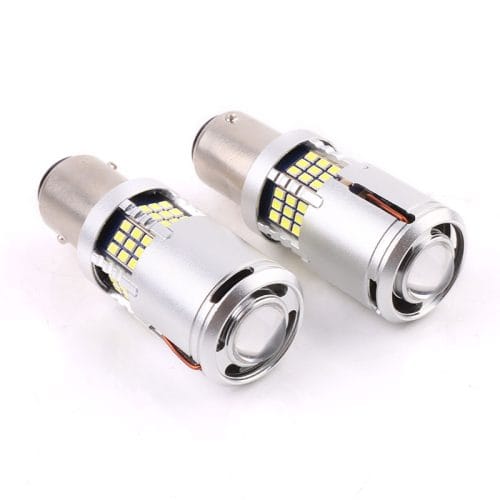 Prilight Luz de freno de señal de giro 1157 Ventilador de refrigeración Canbus Luz de freno LED