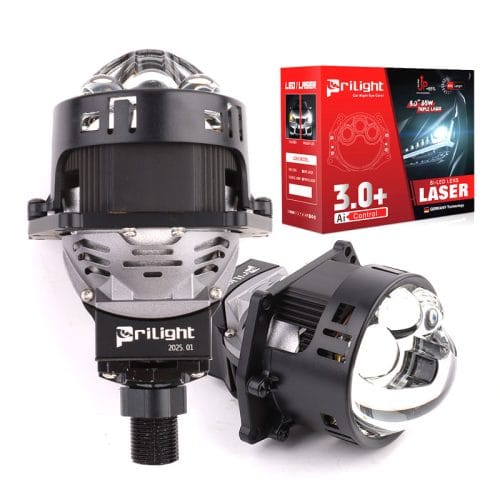 Prilight PL3W-50M Lente de proyector láser de 3 pulgadas y 85 W sin pérdida