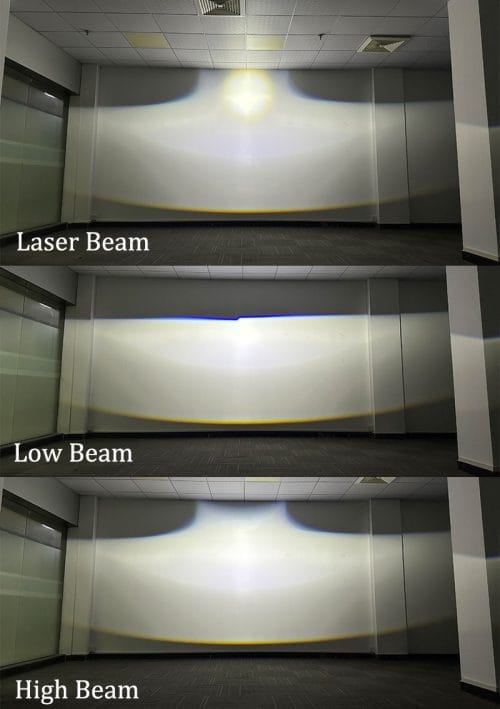 Prilight PL3W-50M Lente de proyector láser de 3 pulgadas y 85 W sin pérdida