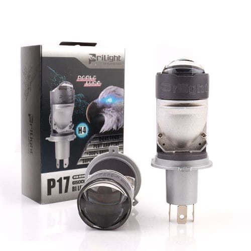 Prilight P17 Mini lente de proyector plegable 110W 13000LM Bombilla LED para faros delanteros de coche