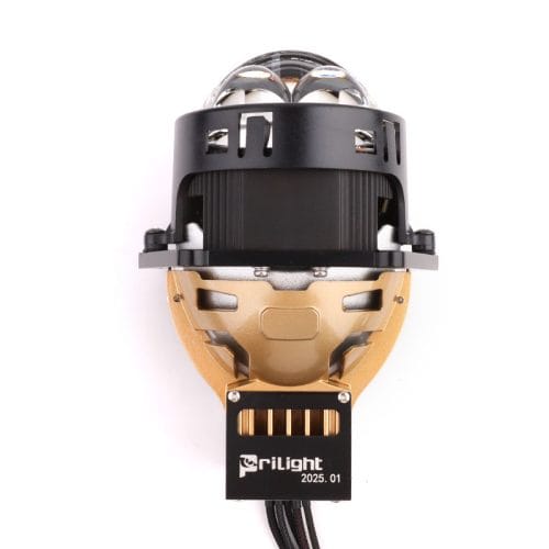 Prilight PL3Y-90P 95W Lente de proyector láser doble de 3,0 pulgadas para faros delanteros LED de coche