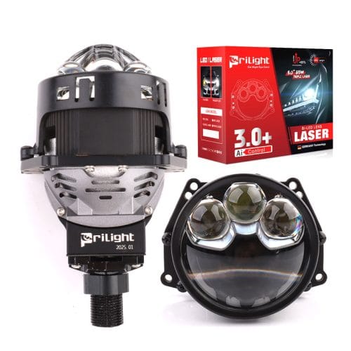 Prilight PL3W-50M Lente de proyector láser de 3 pulgadas y 85 W sin pérdida