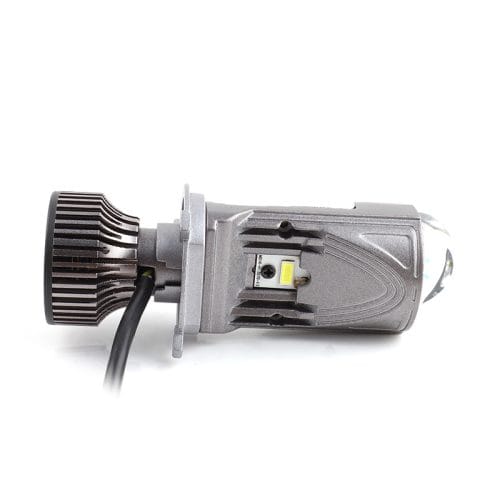 Prilight P14 Mini proyector de 140 W con bombilla LED para faros delanteros de coche