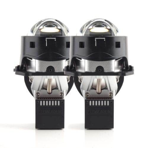 Prilight PL3-33 3 inch Faros LED para coche con lente de proyector con riel láser