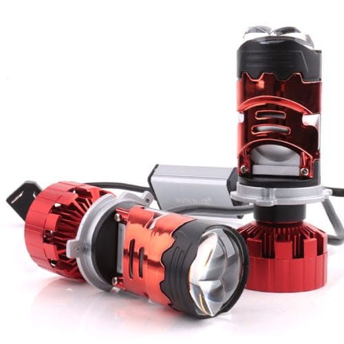 Prilight PX9 170W Mini proyector láser billed, lente LED para faros delanteros de coche