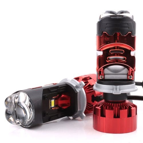 Prilight PX9 170W Mini proyector láser billed, lente LED para faros delanteros de coche