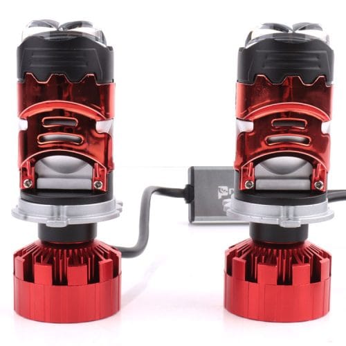 Prilight PX9 170W Mini proyector láser billed, lente LED para faros delanteros de coche