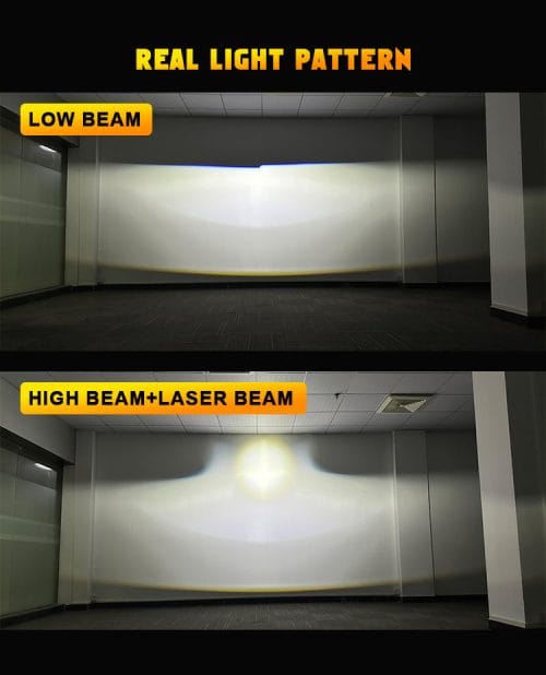 Prilight PL3W-60M 3 Inch50W/60W/95W Lente de proyector de doble bilis láser sin pérdida