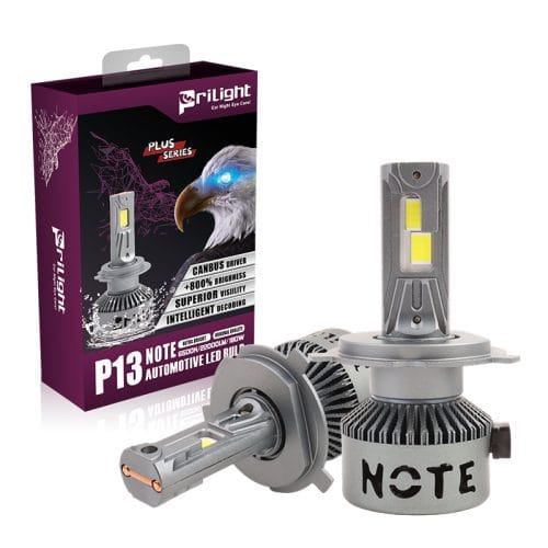 Prilight P13 Nota Bombilla LED de 180 W Faros LED H4 22000LM Accesorios para automóviles superbrillantes Faros LED