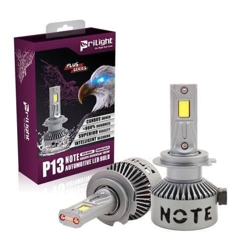 Prilight P13 Nota Bombilla LED de 180 W Faros LED H7 22000LM Accesorios para automóviles superbrillantes Faros LED