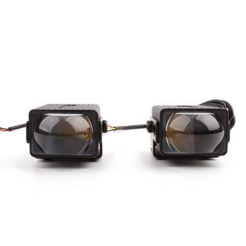 Luz láser para parrilla de coche Car Matrix 3000K 6000K 22WLuz auxiliar externa para coche Mini luces para la parrilla del coche