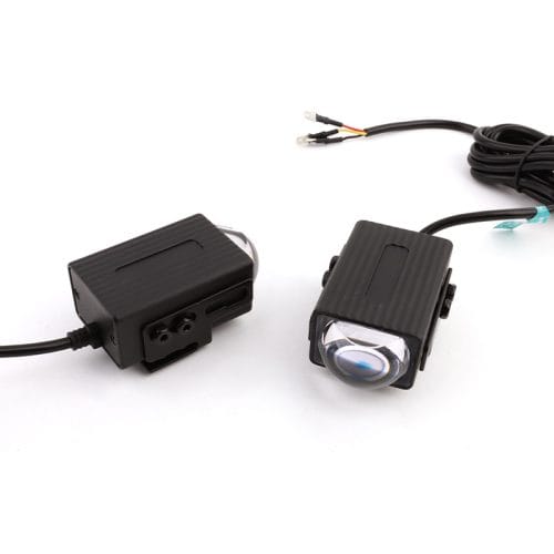 Luz láser para parrilla de coche Car Matrix 3000K 6000K 22WLuz auxiliar externa para coche Mini luces para la parrilla del coche