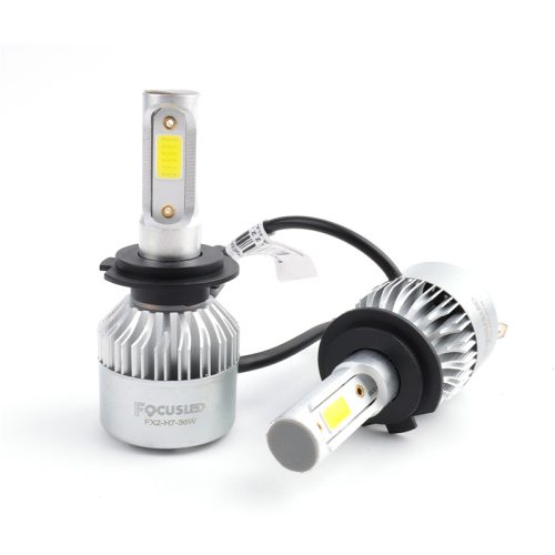 Faro LED FOCUS FX2 H7 para automóvil 36 W 28000 lúmenes superbrillante