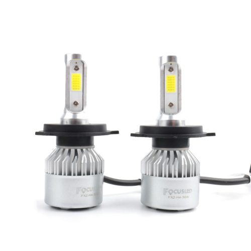 Faro LED FOCUS FX2 H4 36W 28000LM 6500K, pieza de automóvil bombilla LED para faro de coche