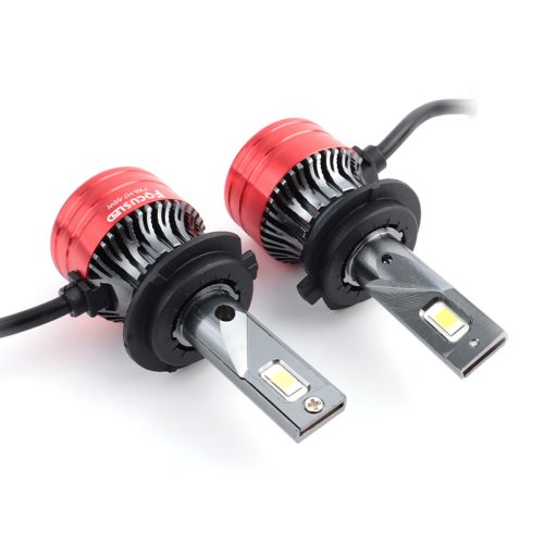 Faro LED FOCUS FX6 H7 de alta potencia 55W 40000LM para automóvil
