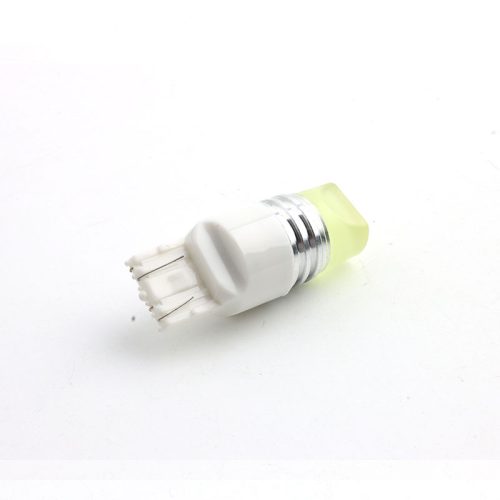 Bombilla LED 7443 Ámbar para Luz de Giro y Señalización de Automóvil Doble Intensidad 12V