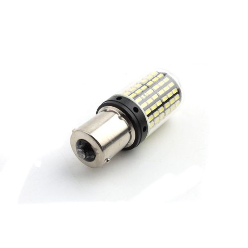 Kit LED 1156 BA15S Blanco 6000K para Luz de Reversa Recambio Premium Compatible con 12V