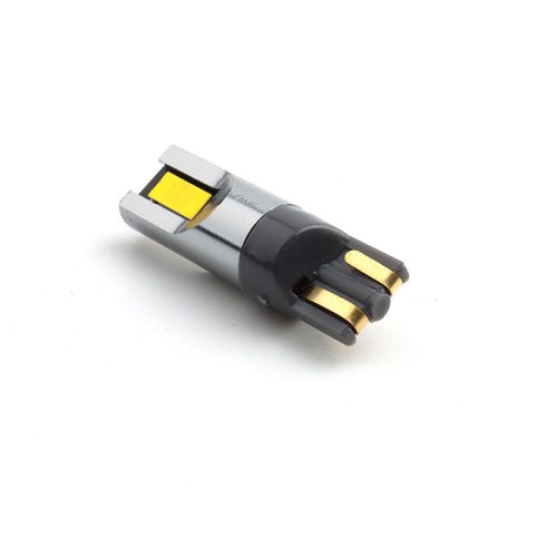 Bombilla LED T10 Amarilla 3000K para Luz de Posición Interior y Matrícula 12V