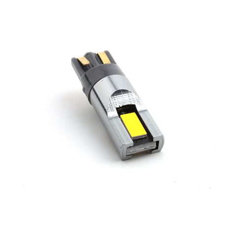 Bombilla LED T10 Amarilla 3000K para Luz de Posición Interior y Matrícula 12V