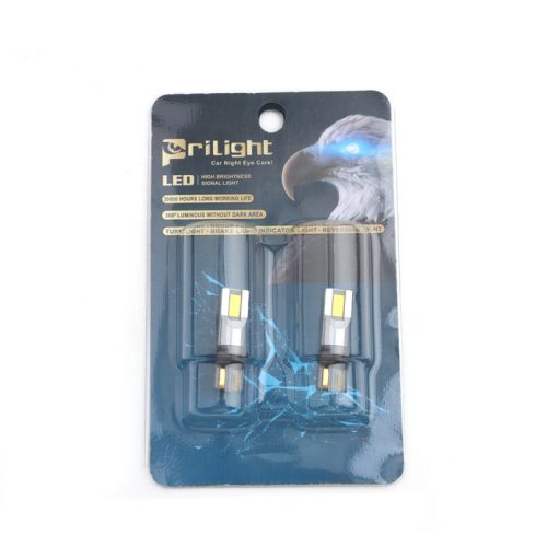 LED1202-T10AMB Bombilla LED T10 Amarilla 3000K para Luz de Posición Interior y Matrícula 12V