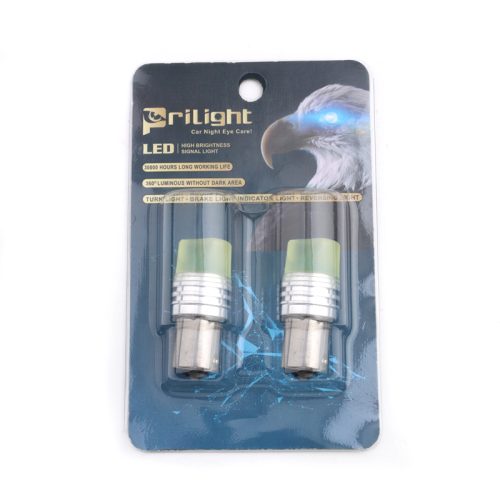 LED12498-1156AMB Lámpara LED 1156 BA15S Ámbar para Luz de Giro y Señalización Automotriz 12V