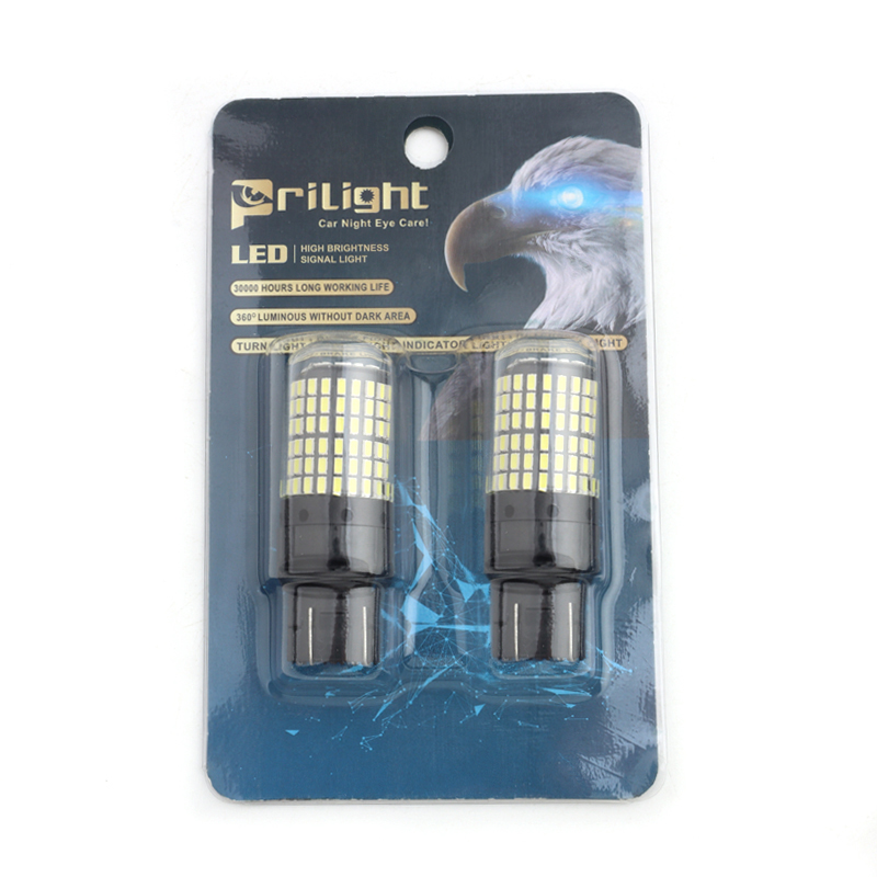 Bombilla LED 7443 Blanco Frío 6000K para Luz de Posición y Freno Alto Desempeño 12V