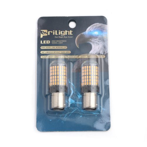 Luz LED 1157 BAY15D Ámbar para Intermitente y Señalización Alto Brillo para Automóviles 12V